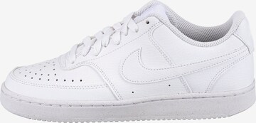 Baskets basses 'Court Vision Next Nature' Nike Sportswear en blanc