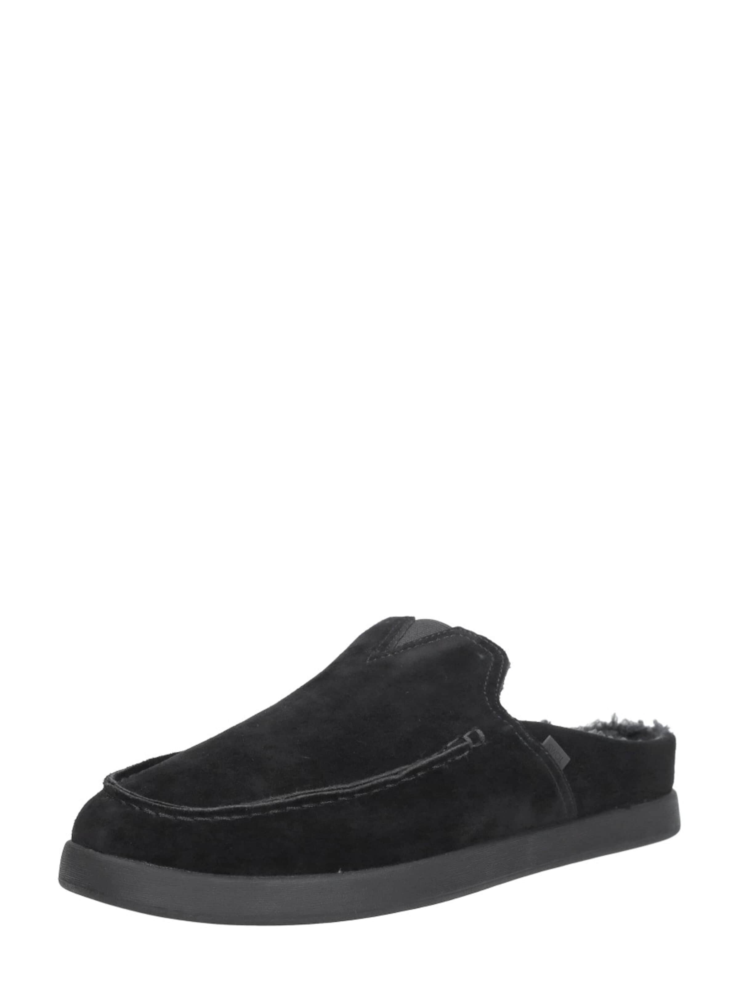 TOMS Huisschoen 'Alonso Mule' in Zwart