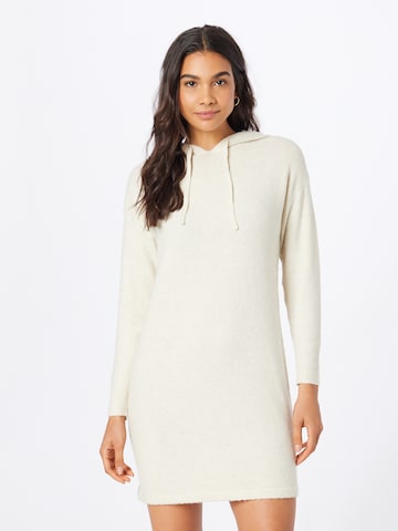 Robes en maille 'DOFFY' VERO MODA en beige : devant