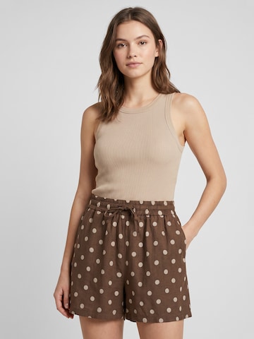 Sublevel Loose fit Trousers in Brown: front