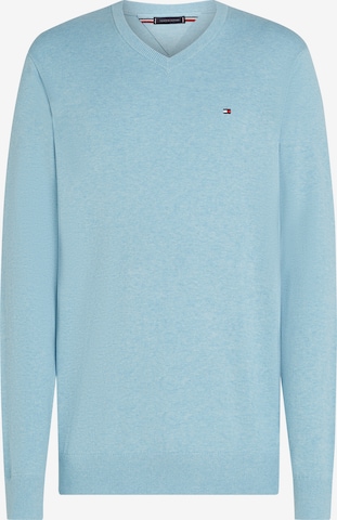 TOMMY HILFIGER Свитер 'ESSENTIAL' в Синий: спереди