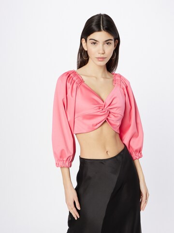 Camicia da donna 'Sallie' di Hofmann Copenhagen in rosa: frontale