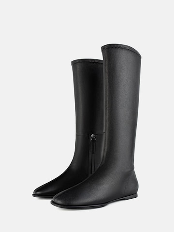 L37 HANDMADE SHOES Boots 'AURORA’S SHINE' in Black