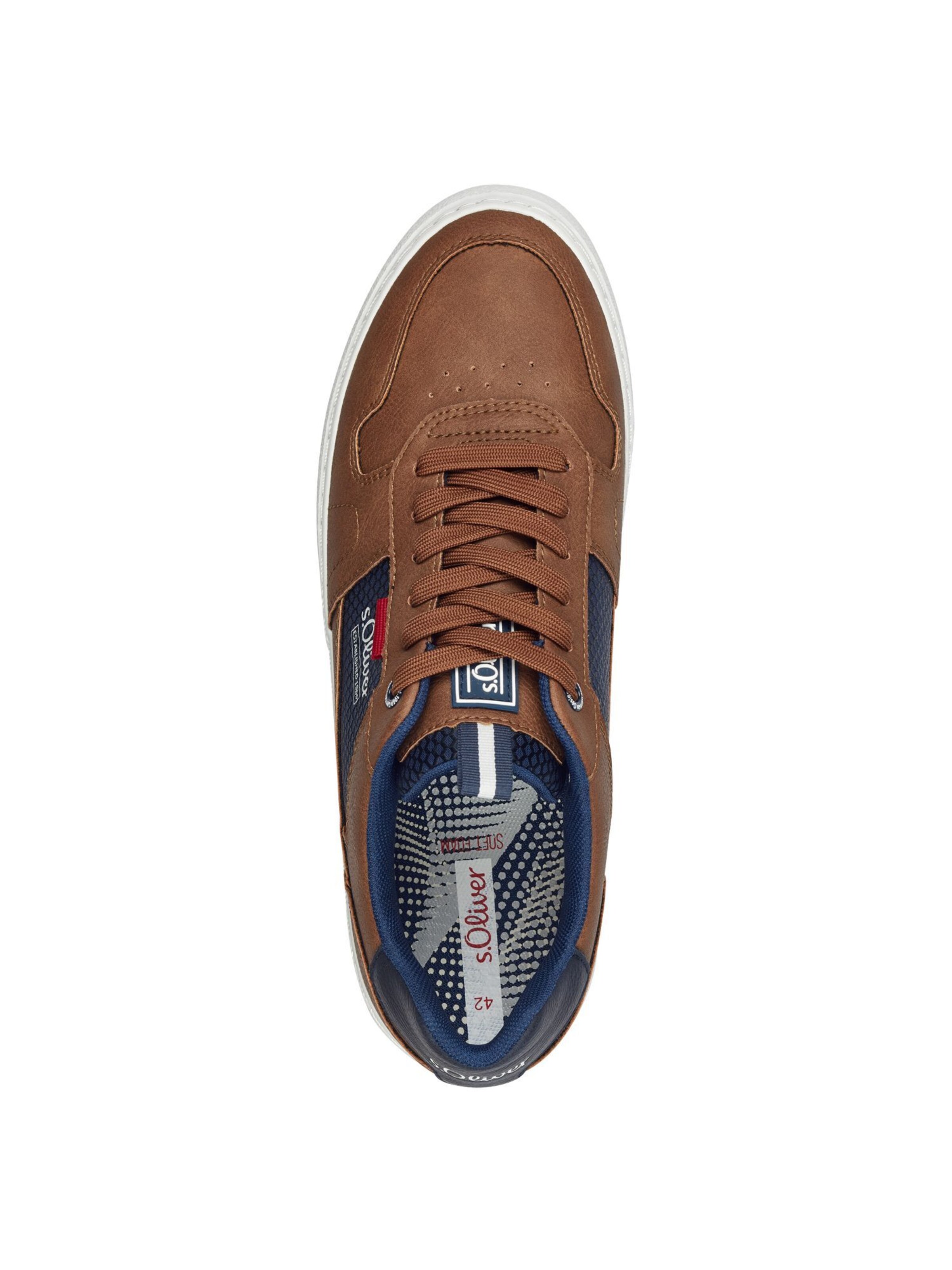 Sneaker bassa di s.Oliver in marrone