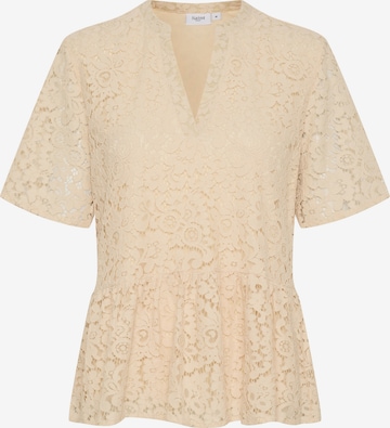 SAINT TROPEZ Bluse 'Zanna' in Beige: Vorderseite