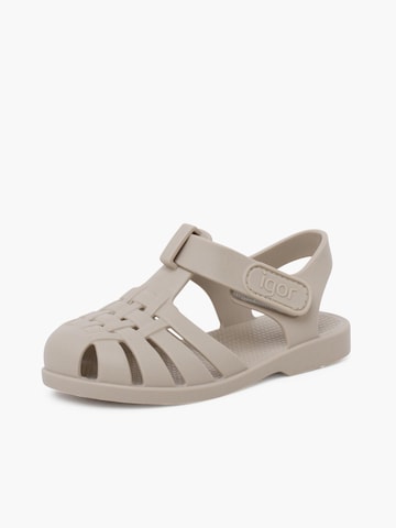 IGOR Strand-/badschoen in Beige: voorkant