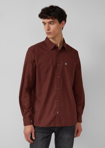 s.Oliver Regular Fit Hemd in Rot: Vorderseite