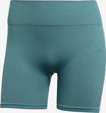 ADIDAS PERFORMANCE - Pantalón deportivo 'Essentials' en verde: frente