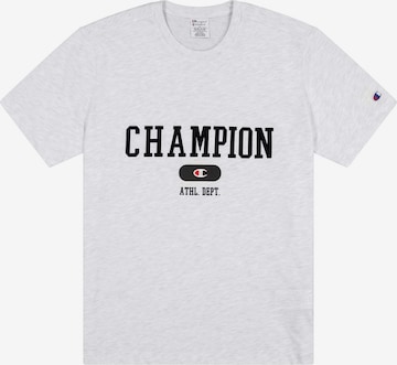 Champion Authentic Athletic Apparel T-Shirt in Grau: Vorderseite