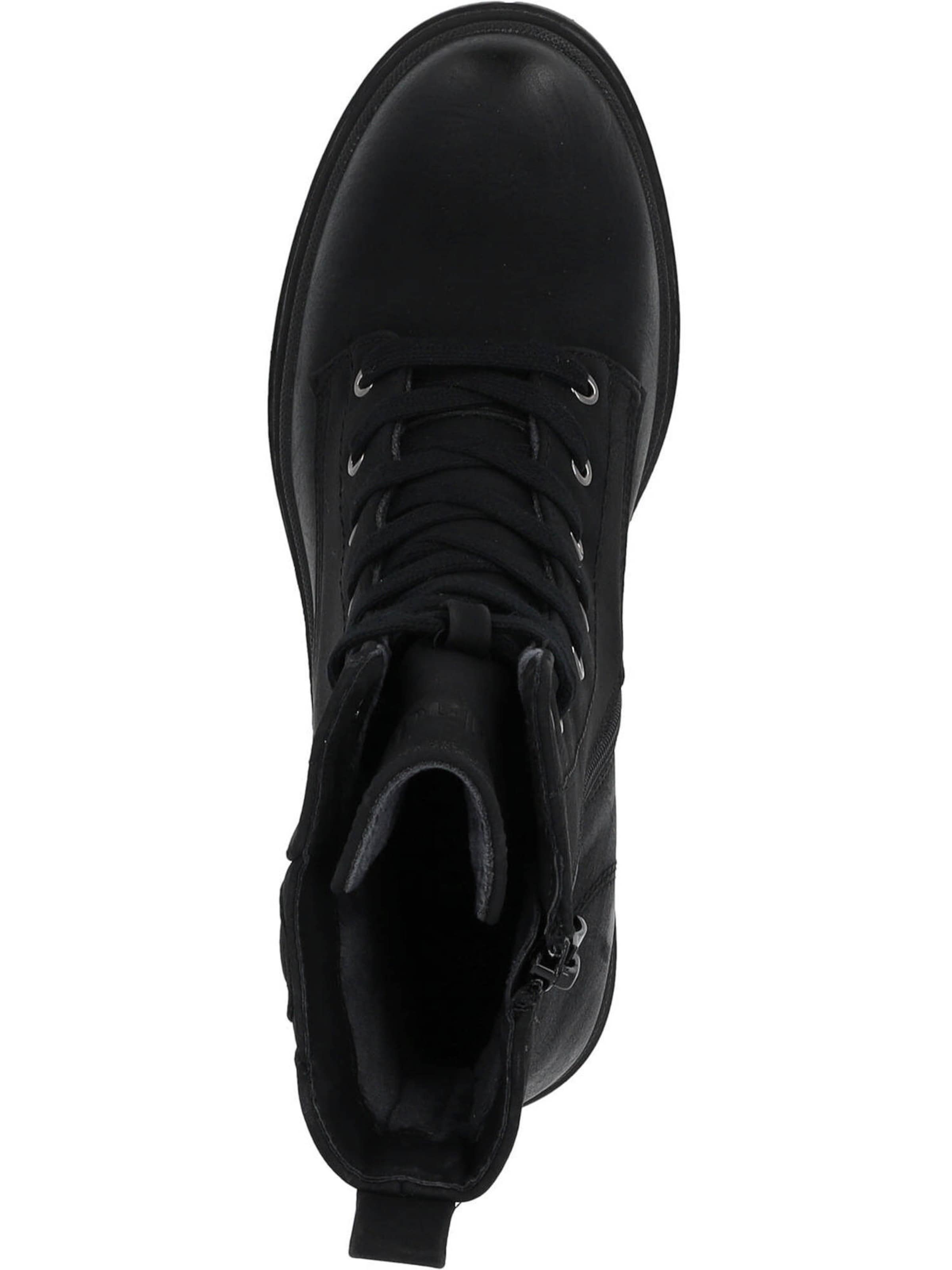 Palado Schnürstiefelette ' Kaence' in Schwarz