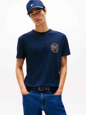 Tommy Jeans Μπλουζάκι σε μπλε: μπροστά
