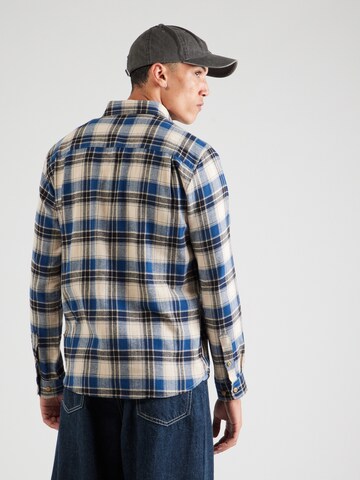 INDICODE JEANS Regular fit Skjorta 'Bugge' i blå