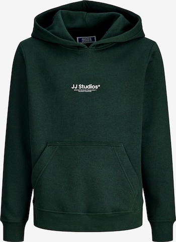 Jack & Jones JuniorSweater majica 'JJESoho' - zelena boja: prednji dio