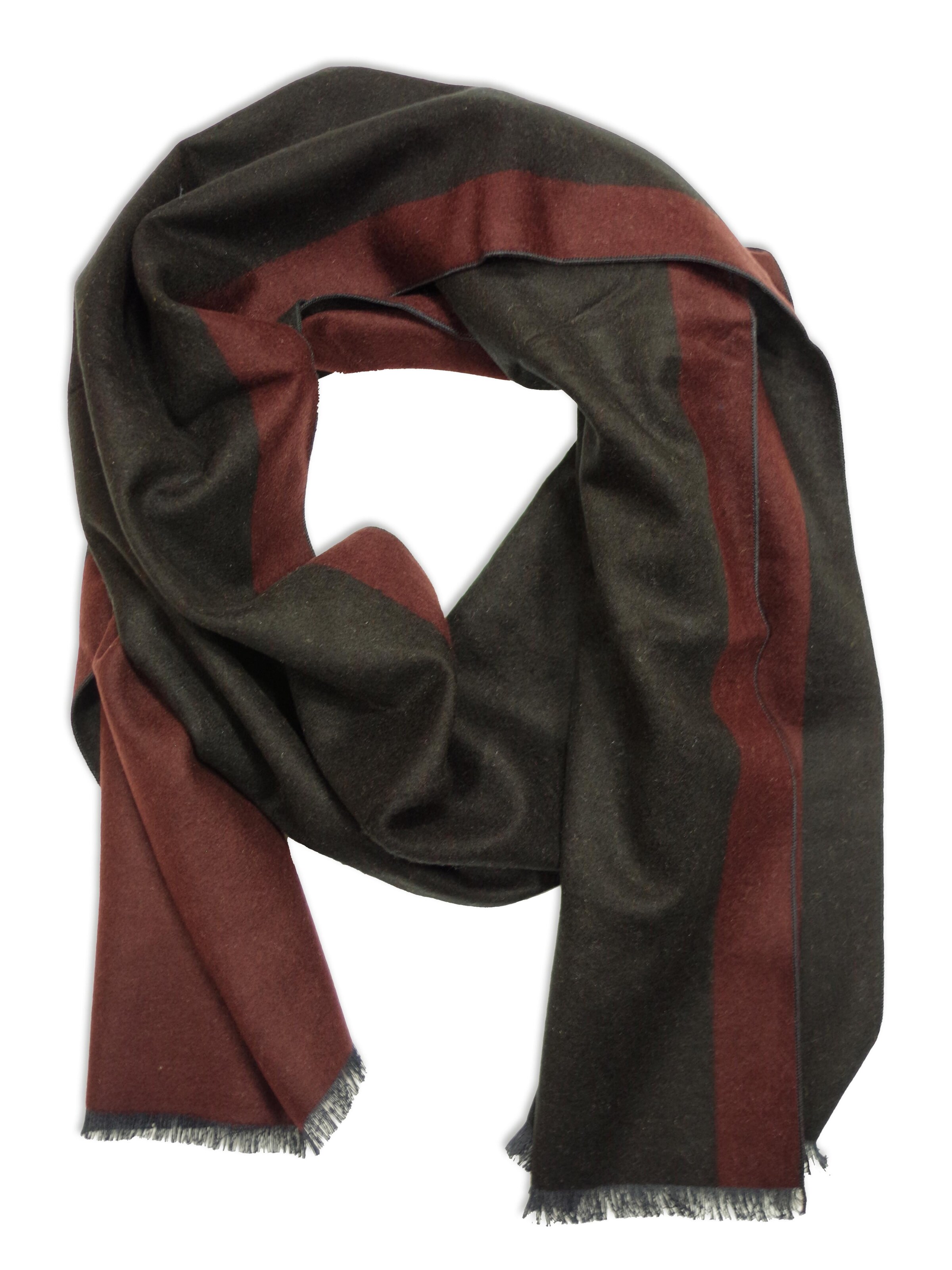 Posh Gear Scarf 'Bicolor' in Brown