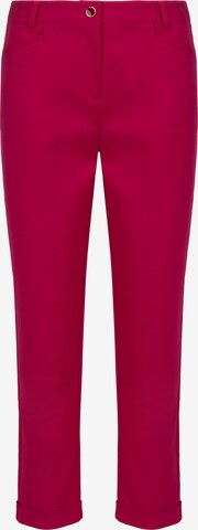 APART Slim fit Pants in Red: front