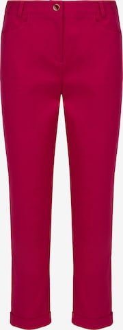 APART Slim fit Pants in Red: front