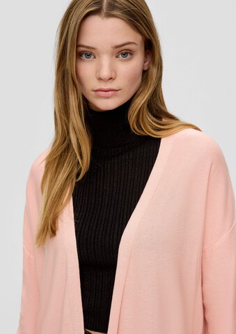 Cardigan oversize QS en rose