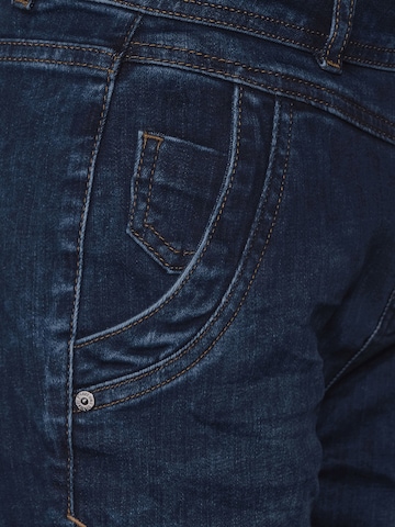 STREET ONE Slimfit Jeans in Blau