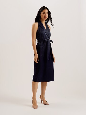 Ted Baker - Vestido en azul: frente