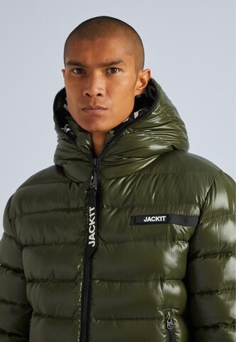 Giacca invernale 'R3D' di JACK1T in verde