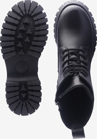 D.MoRo Shoes Schnürstiefelette 'Hangrem' in Schwarz