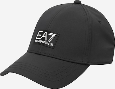Șapcă EA7 Emporio Armani pe negru / alb, Vizualizare produs