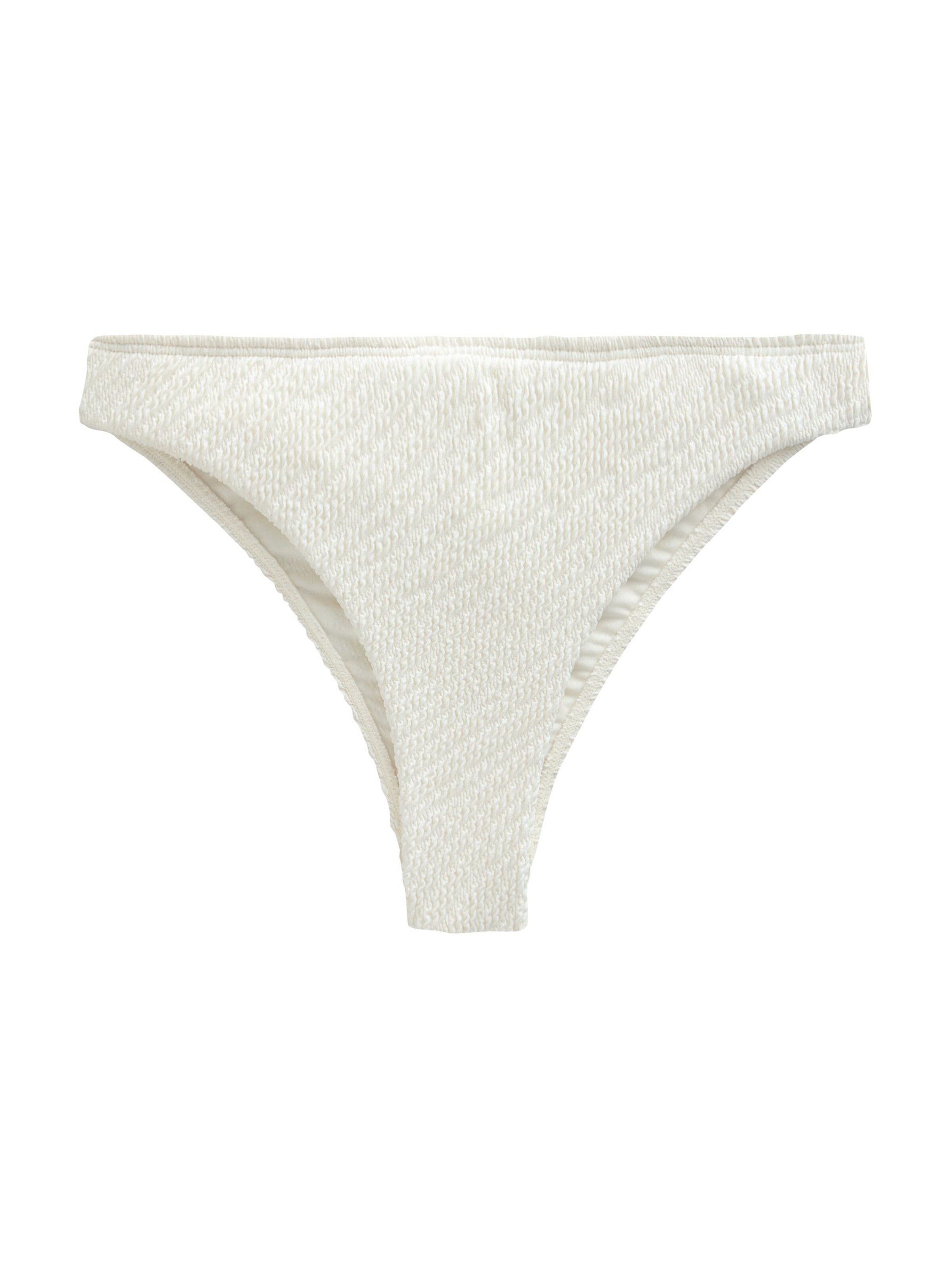 Next Bikinihose in XS in ecru, Produktansicht