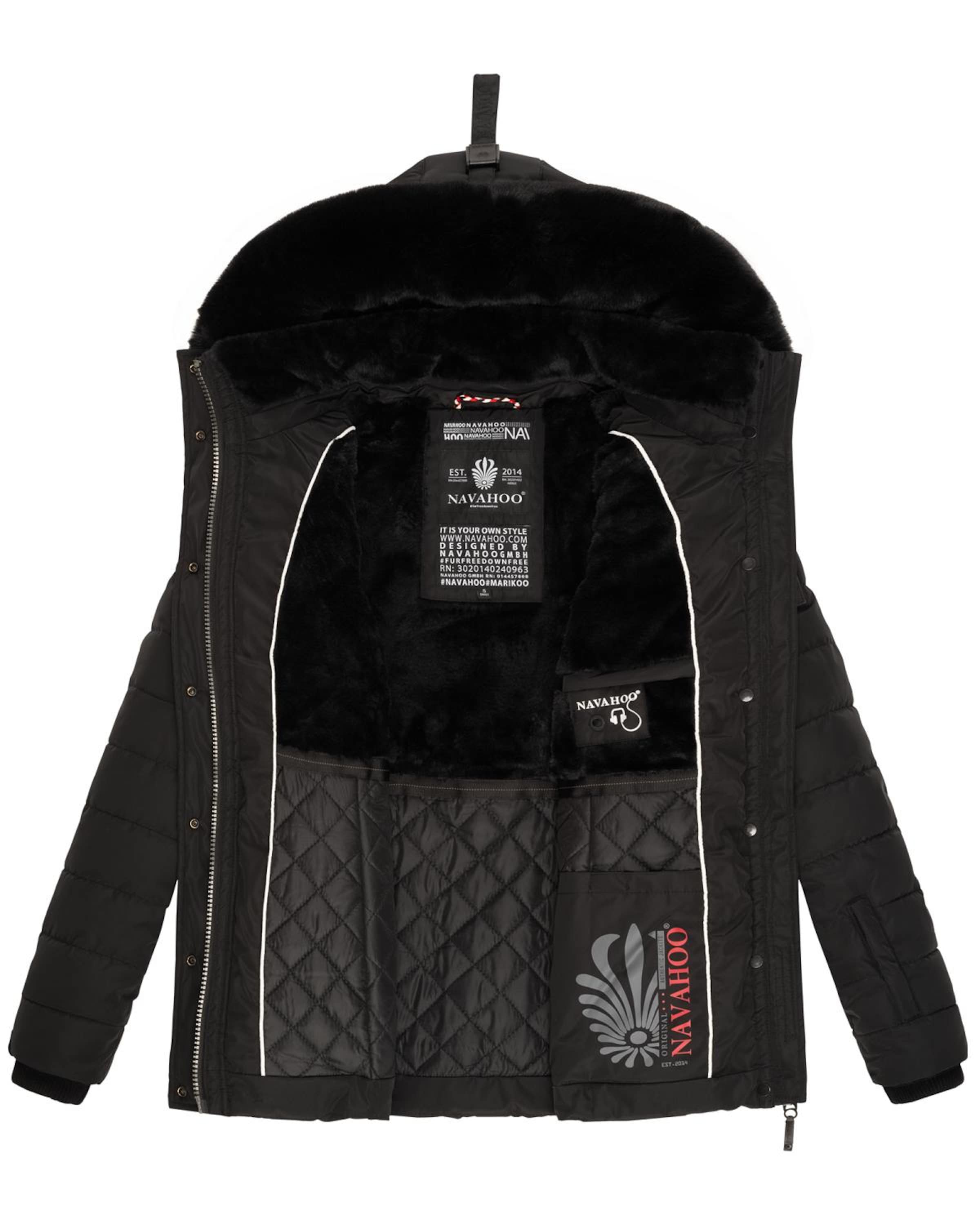NAVAHOO Зимно яке в черно