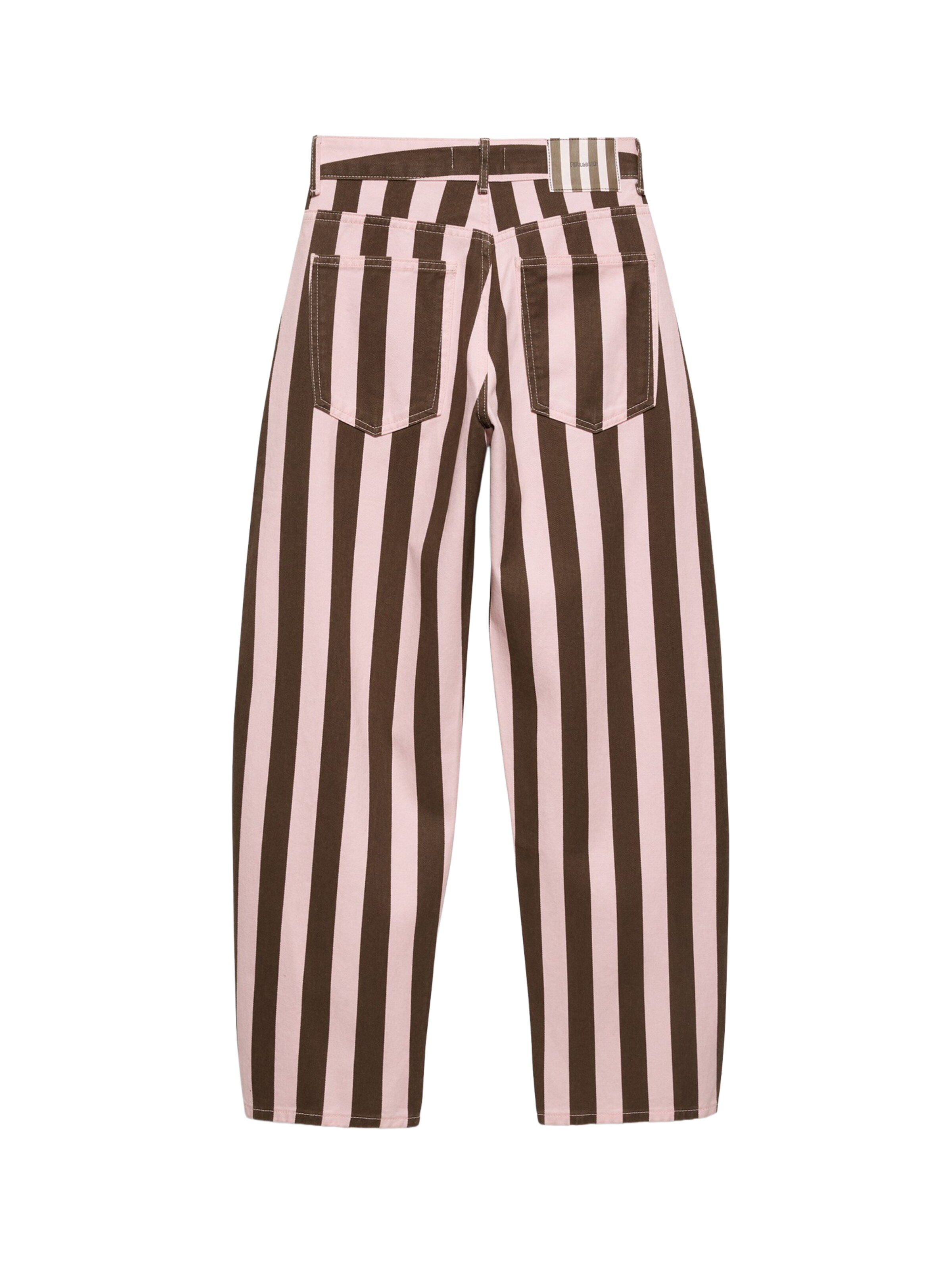 Pull&Bear Barrel Jeans in Pink