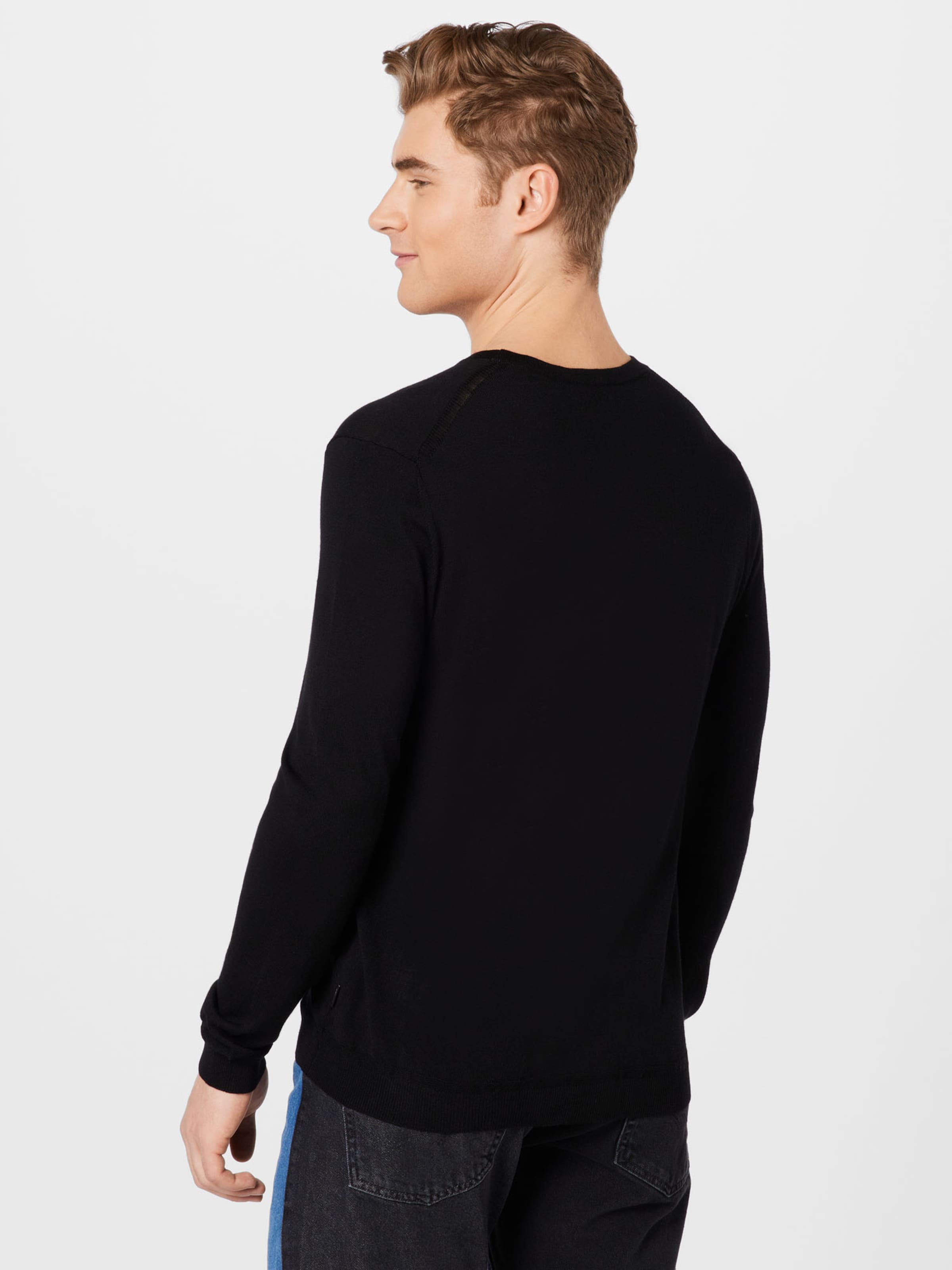 Männer Pullover & Strick Esprit Collection Pullover in Schwarz - GO00465