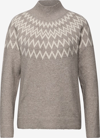 STREET ONE Sweater in Beige: front