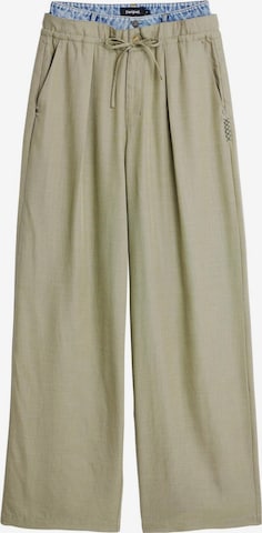 žalia Desigual Standartinis Kelnės: priekis