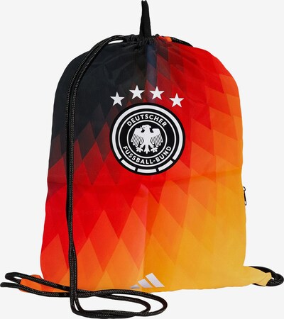 ADIDAS PERFORMANCE Sporttasche 'Germany' in orange / rot / schwarz / weiß, Produktansicht