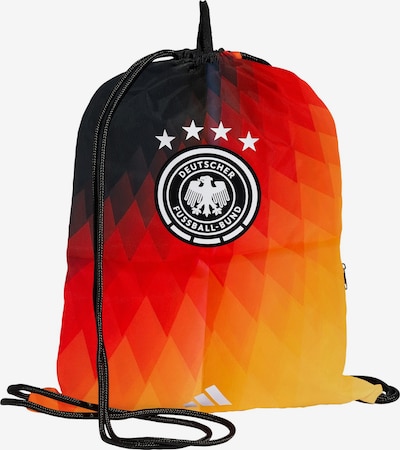 ADIDAS PERFORMANCE Sporttasche 'Germany' in orange / rot / schwarz / weiß, Produktansicht