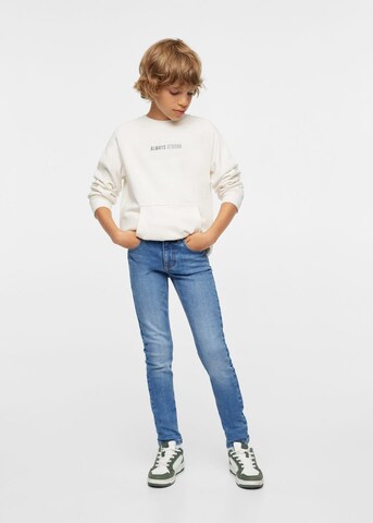 MANGO KIDS Skinny Jeansy w kolorze niebieski