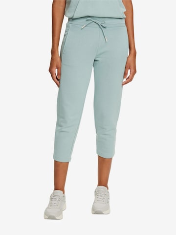 Regular Pantalon de sport ESPRIT en vert : devant