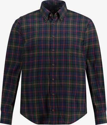 JP1880 Regular fit Button Up Shirt in Blue: front