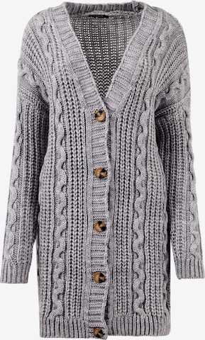 Cardigan LELA en gris : devant