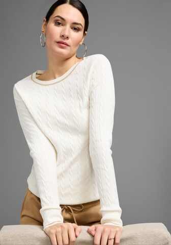 HECHTER PARIS Pullover in Weiß