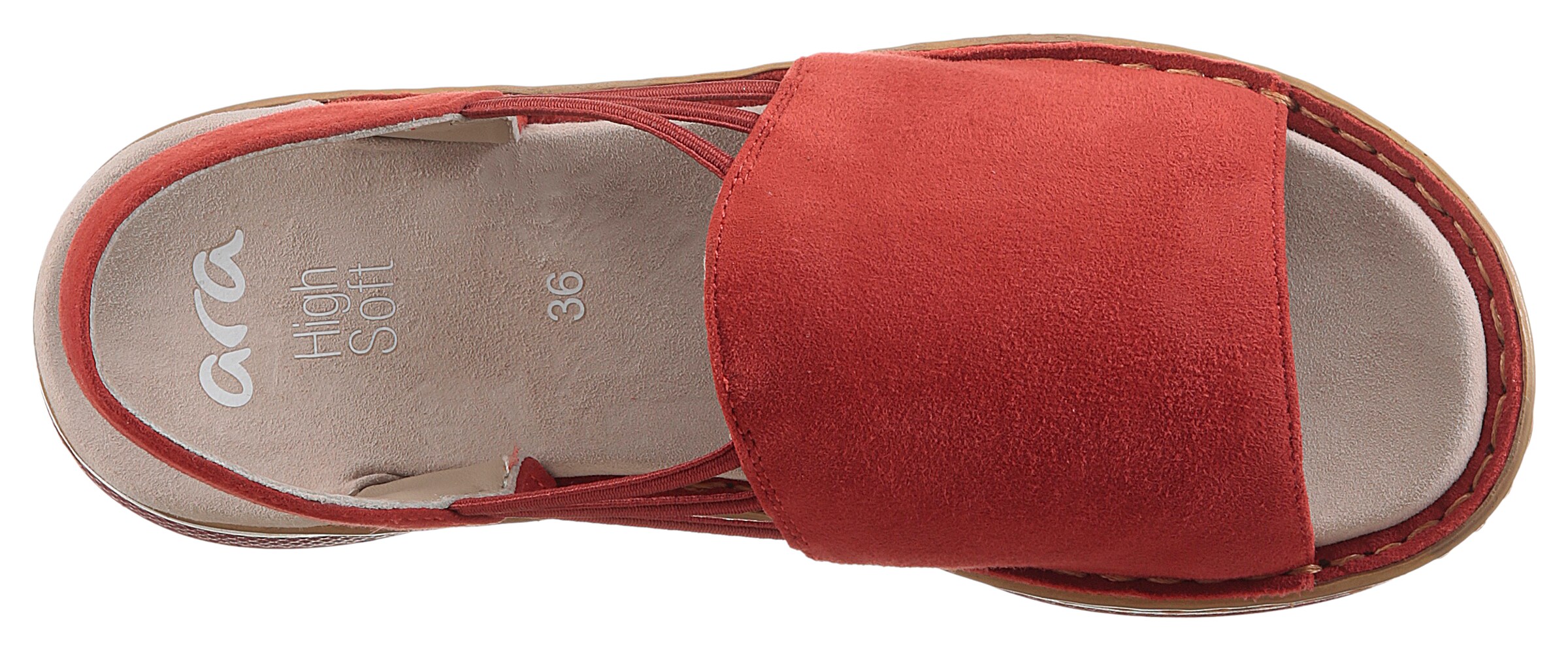 ARA Sandals 'Hawaii' in Red