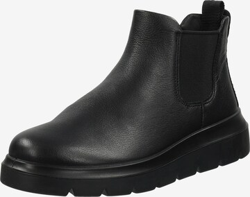 ECCO Chelsea Boots in Black: front