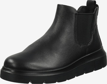 ECCO - Botas Chelsea en negro: frente