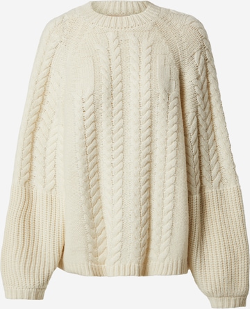 Pullover di LENI KLUM x ABOUT YOU in bianco: frontale
