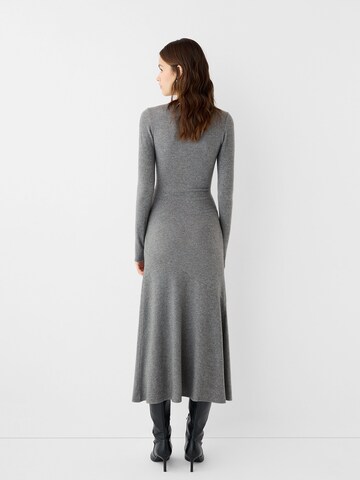 Bershka Dress in Grey
