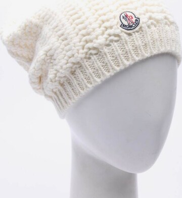 MONCLER Hat & Cap in L in White: front