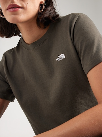 THE NORTH FACE Póló 'ESSENTIAL SIMPLE DOME' - zöld