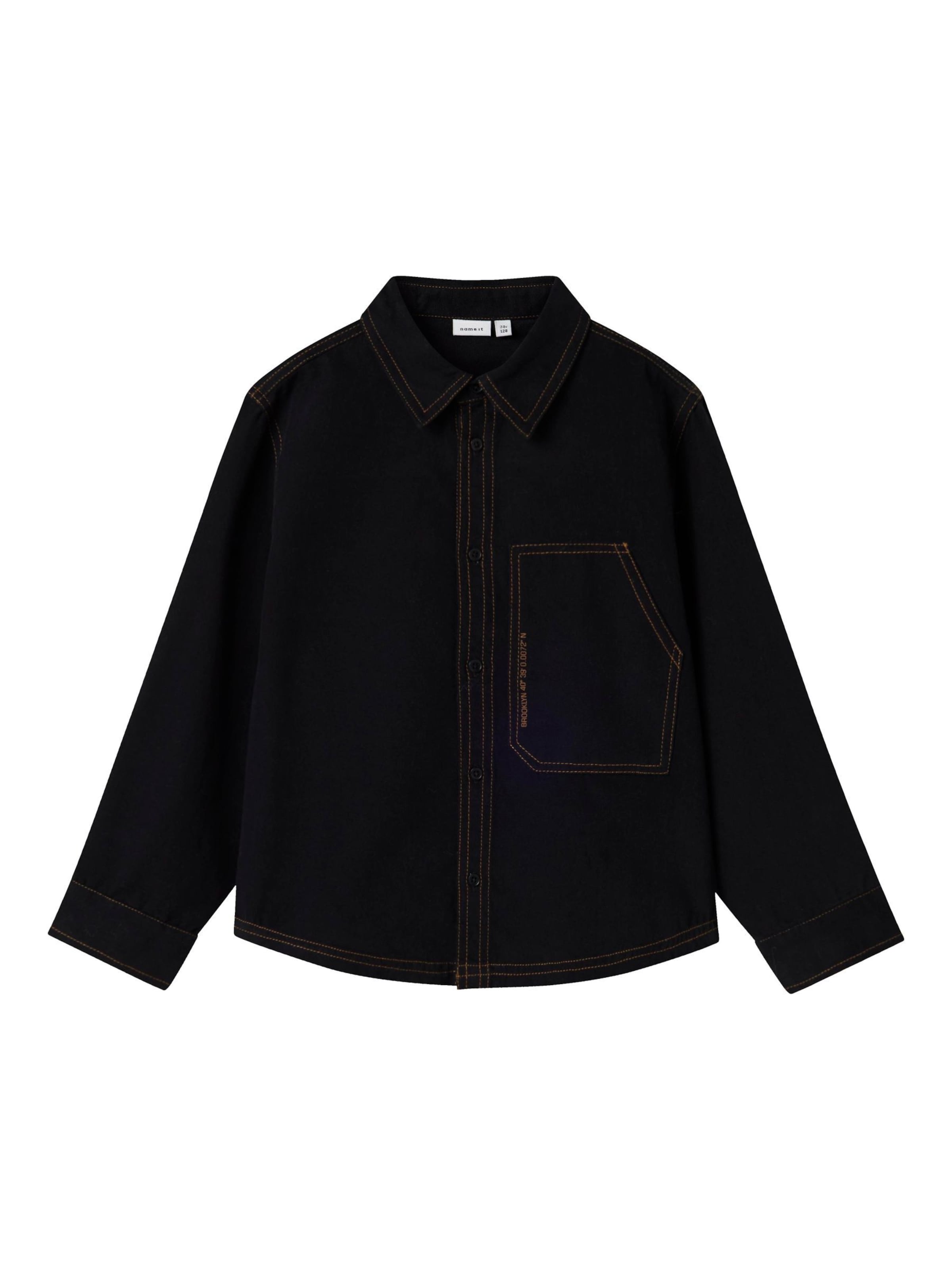 NAME IT Overgangsjakke i sort: forside