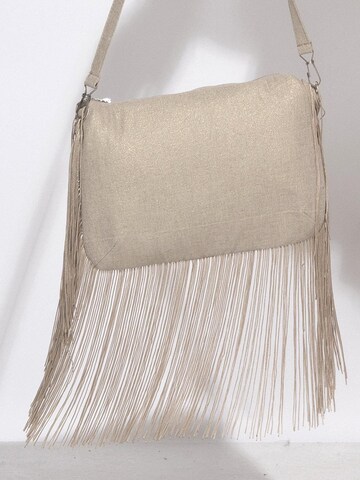 JIORO Clutch 'ESSENTIALS' in Beige