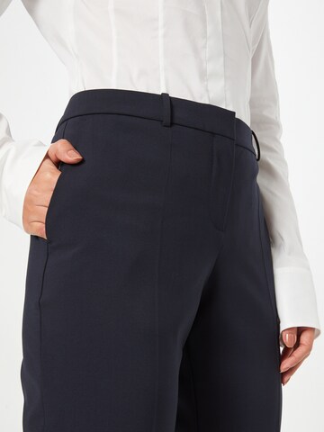Regular Pantaloni cu dungă 'Tamea' de la BOSS pe albastru