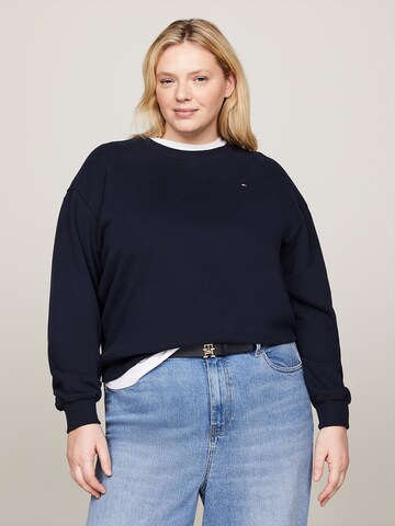 Tommy Hilfiger Curve Sweatshirt in Blue: front